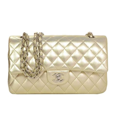 chanel bags gold|chanel quilted bag gold chain.